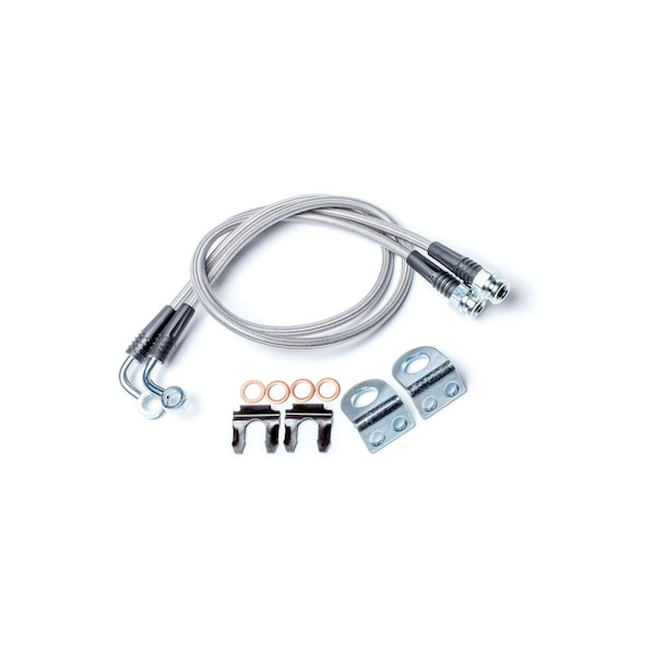 Teraflex BRAKE LINE KIT, FRONT JK, 26 INCH WITH HARDWARE 4353310 - main